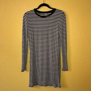 Black and white striped shirt. *PERFECT CONDITION*